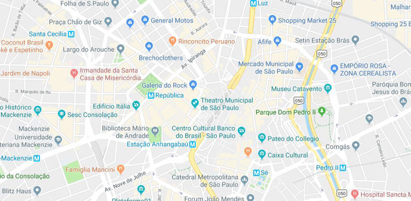 Bairro Centro de São Paulo