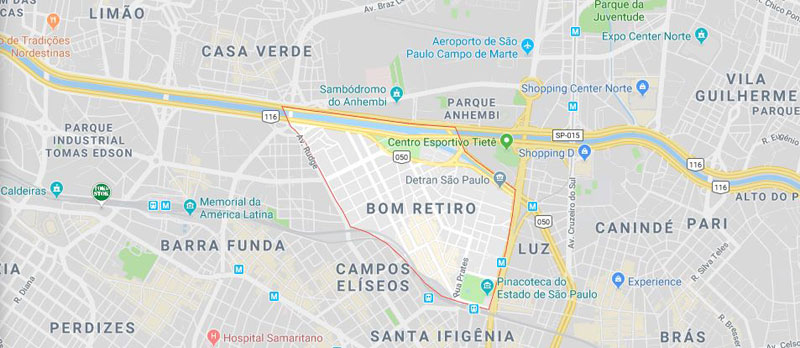 Bairro Bom Retiro SP