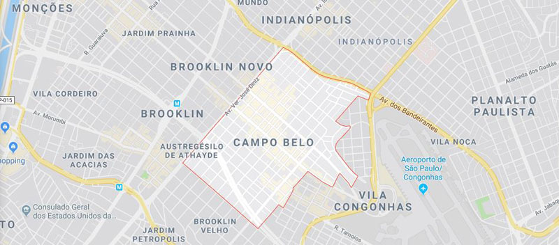Bairro Campo Belo SP