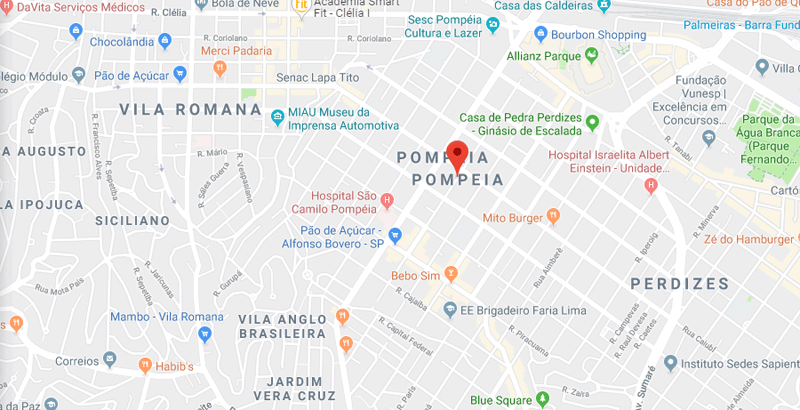Bairro Pompéia SP